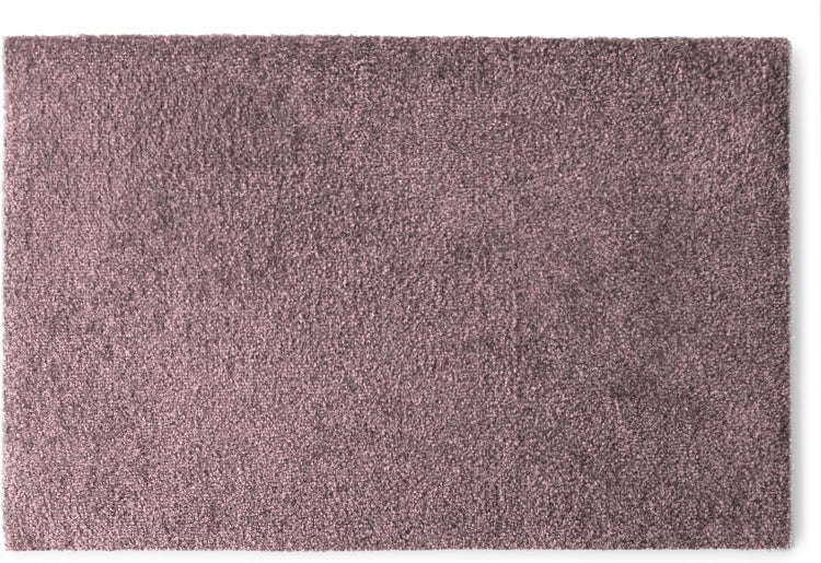 FLOORDIREKT Fußmatte Domenico - stilvolle & praktische Schmutzfangmatte - Lila - 50 x 80 cm