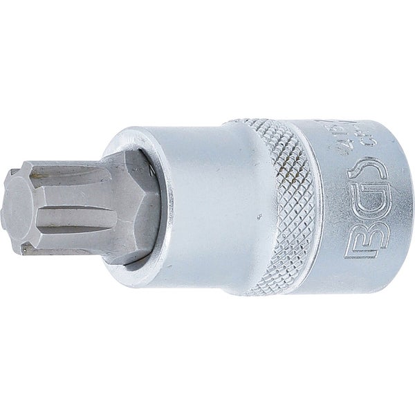 BGS Bit-Einsatz Antrieb Innenvierkant 12,5 mm (1/2) Keil-Profil (für RIBE) M13 - 4157