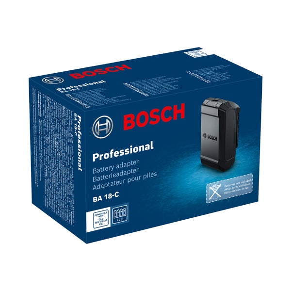 Bosch Professional Batterieadapter BA 18-C in Produktverpackung