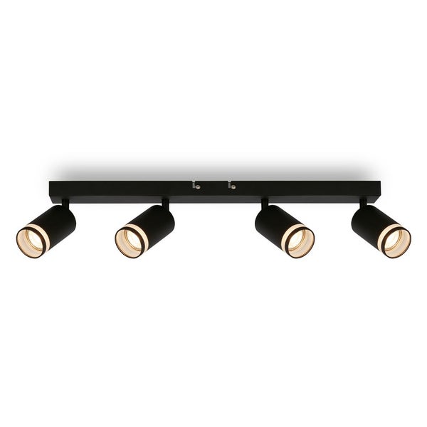 Deckenstrahler Deckenleuchte Deckenlampe Schlafzimmer Schwenkbar 4-flammig GU10