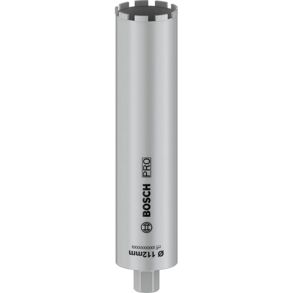 Bosch Pro Diamant-Bohrkrone mit einem Durchmesser von 112 mm