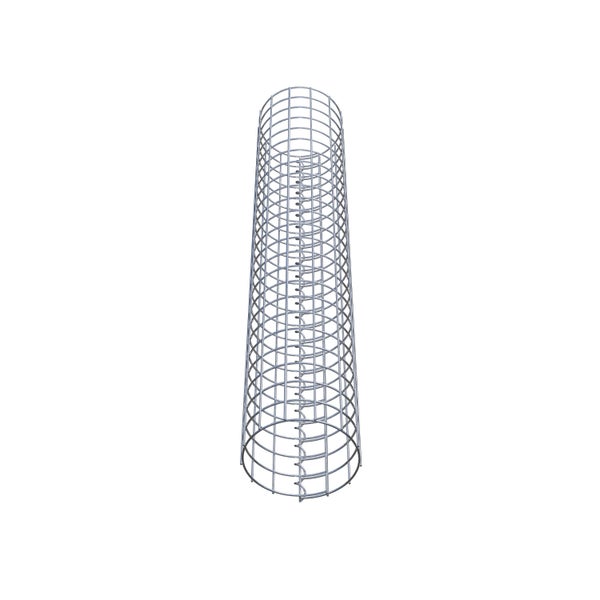 Gabionensäule Durchmesser 22 cm MW 5 x 5 cm rund - Höhe: 120 cm