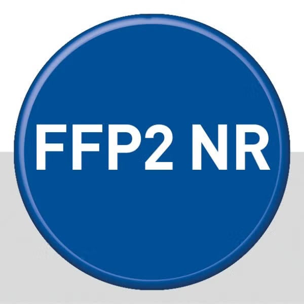 FFP2 NR Schutzklasse Kennzeichnung für Atemschutzmasken
