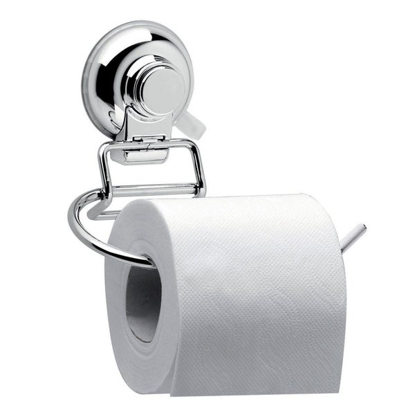 Papierrollenhalter aus Metall mit Saugnapfsystem | Menta