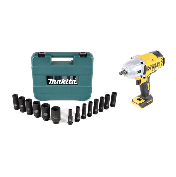 DeWalt 18 Volt XR bürstenloser Akku-Schlagschrauber mit ergonomischem Griff.