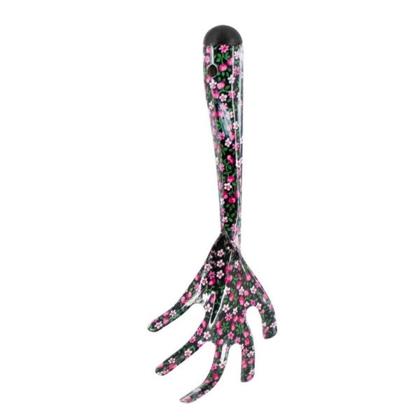 Handgrubber mit Blumenmotiv