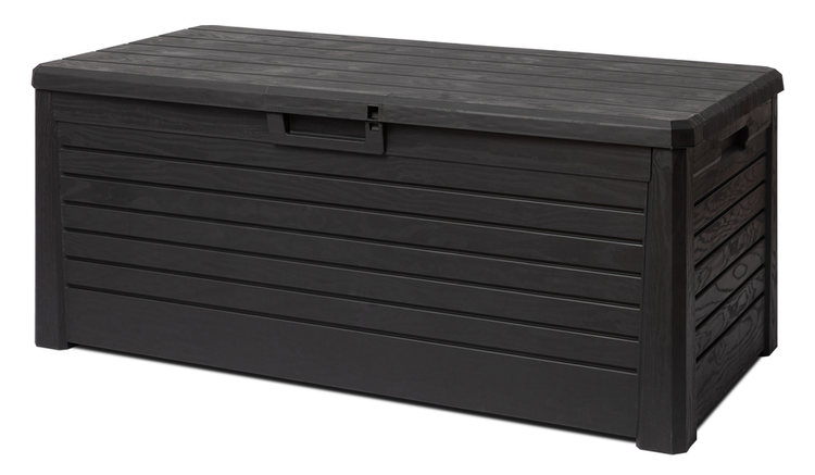 Toomax Florida Aufbewahrungsbox 550L anthrazit wetterfest für Garten und Terrasse
