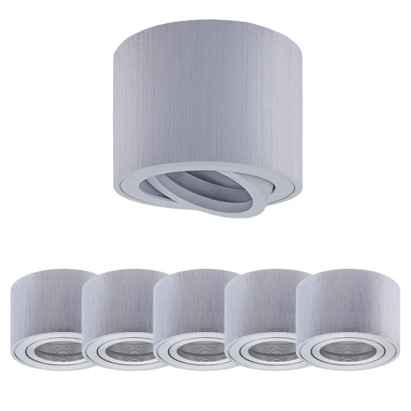 Oktaplex LILE Aluminium Aufbraurahmen 6 Stück