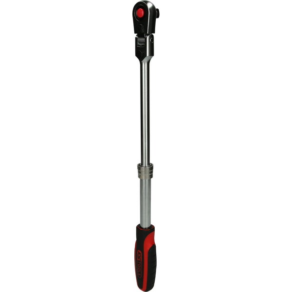 KS TOOLS 1/2 SlimPOWER Teleskop-Gelenk-Umschaltknarre 72 Zahn - 914.1220
