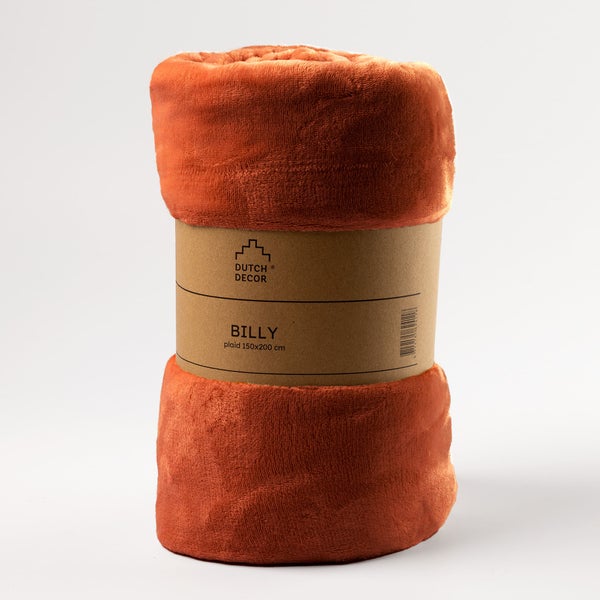 Gerollte Decke 150x200 cm mit Banderole von Dutch Decor