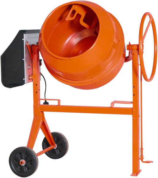 Betonmischer SIRL ECOPRIME B150 – Profi-Zementmischmaschine 145L mit 850W Motor & Gusseisen-Zahnkranz