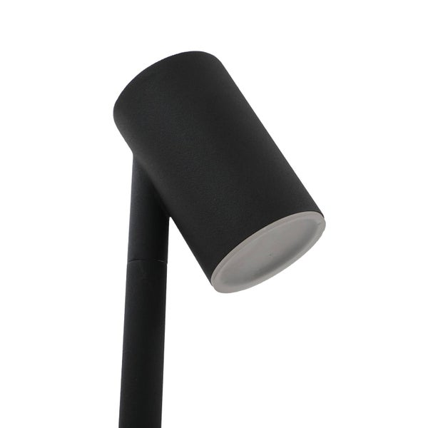 Lindby 3er Set LED Myric (Modern) in Schwarz aus Aluminium (1 flammig, )