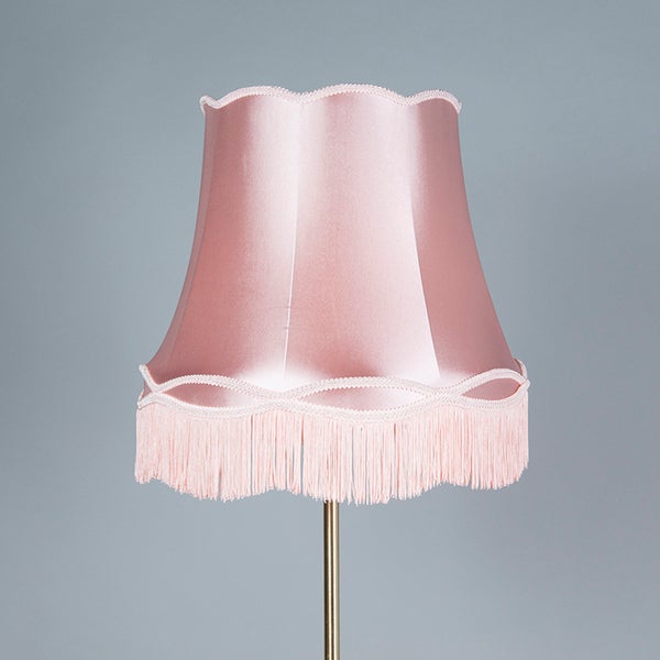 Lampenschirm mit Fransen für Stehlampe