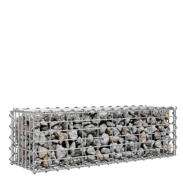 Gabione tectake  rechteckig Drahtstärke 4 mm