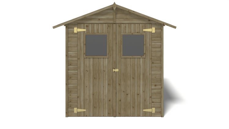 Gartenhaus, Gerätehaus 3,46m2 - 1,90x1,82m - Imprägniert