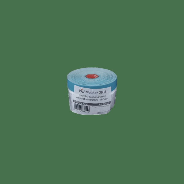 Kip Masker 3833 Gewebe-Klebeband mit Polyethylen-Folie 550 Millimeter mal 20 Meter
