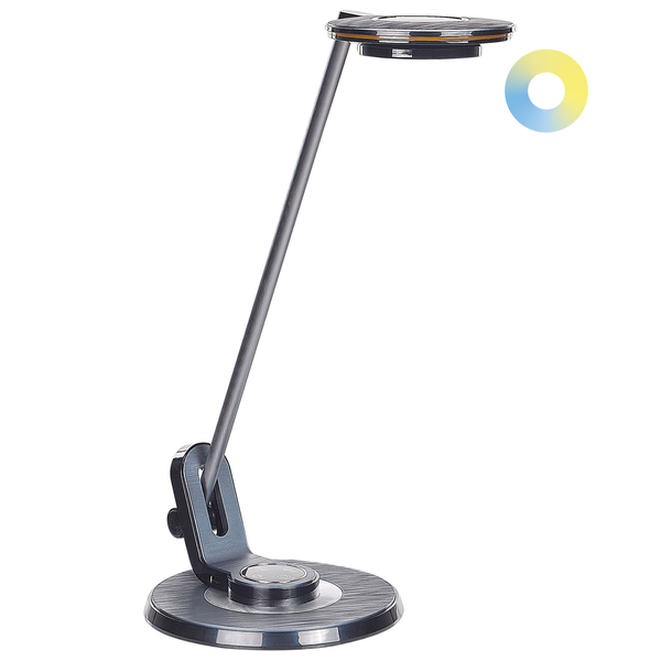 Tischleuchte mit geometrischem Muster