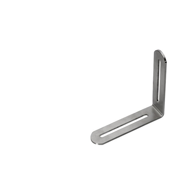 Winkelverbinder aus Metall mit Langloch