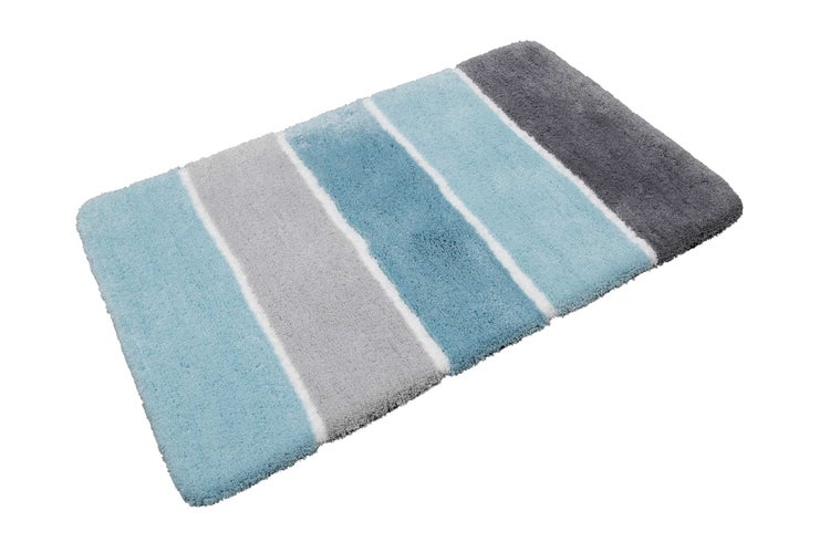 Badteppich Türkis Grau Rio Marina Homie Living 70x120 cm