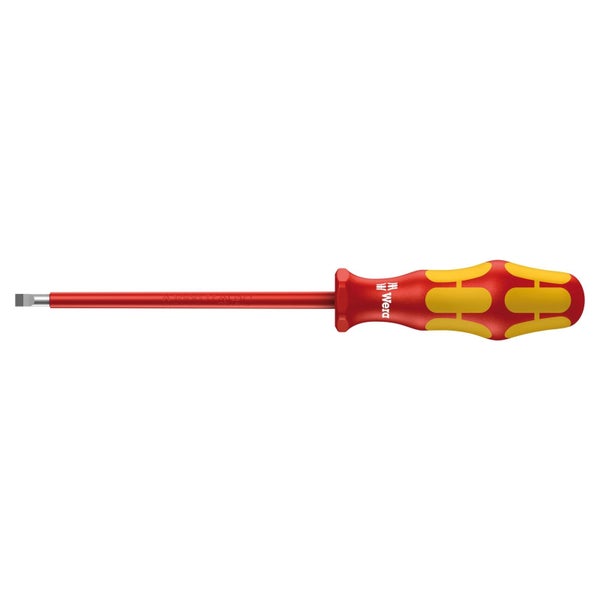 Wera 160 i VDE-isolierter Schlitz-Schraubendreher 0,4 x 2,5 x 80 - 006100