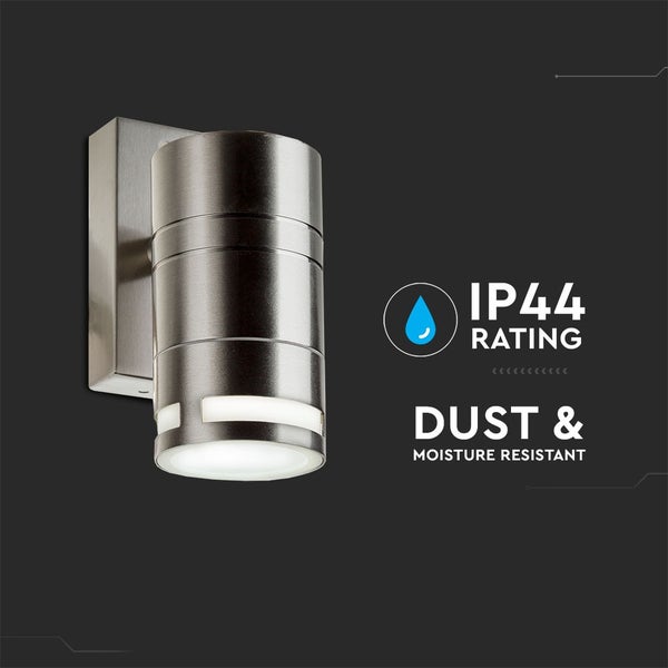 Wandleuchte aus Metall mit Schutzart IP44