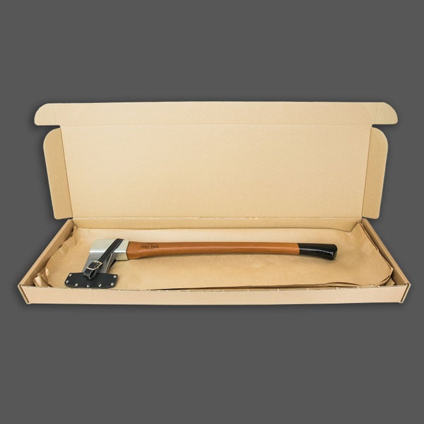 Helko Werk Spaltbeil mit Holzstiel in Versandverpackung