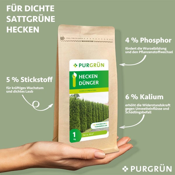 Purgrün Heckendünger 1 kg