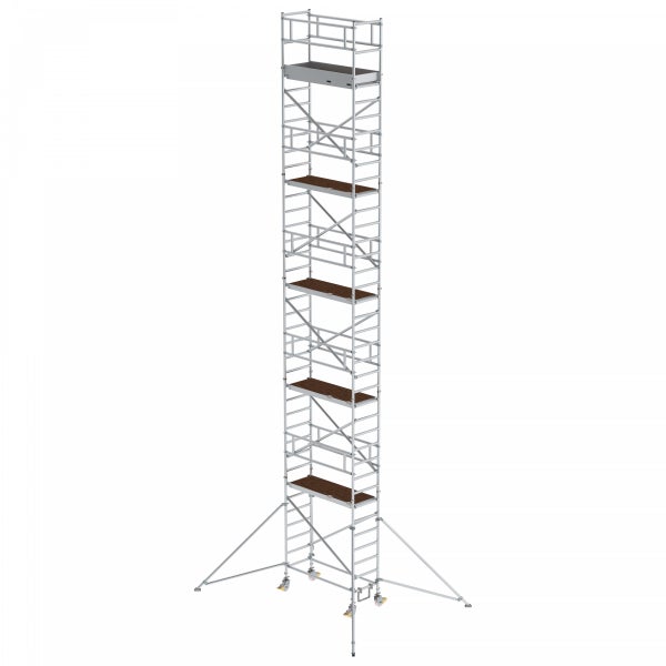 Fahrgerüst mit mehreren Ebenen und Rollen