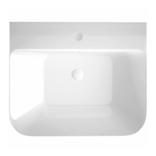 Designer Waschbecken Monoblock 55x45cm Moena