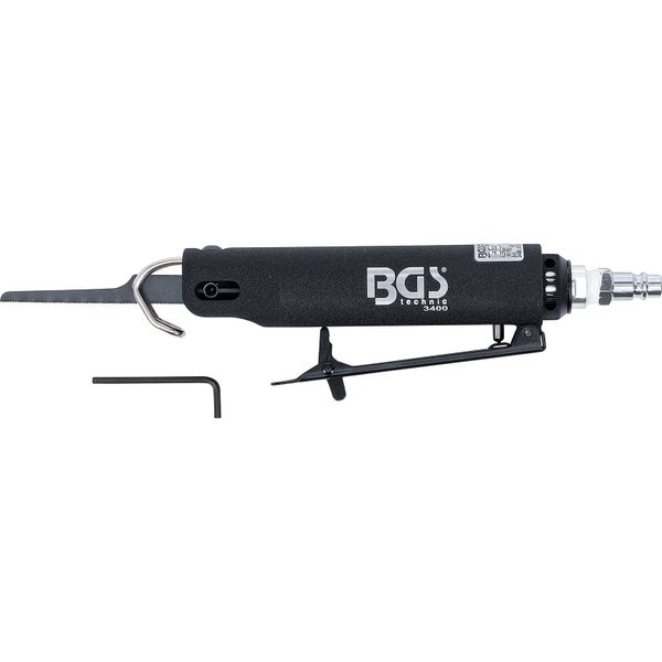 BGS Druckluft Säbelsäge mit Sechskantschlüssel