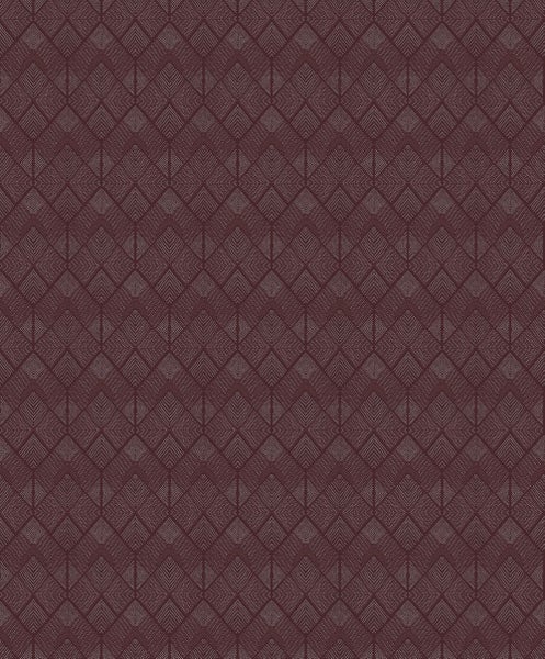 Dekorative Wand mit Tapete und Gebetsketten