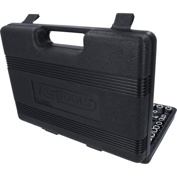 KS Tools Steckschlüsselsatz im schwarzen Kunststoffkoffer