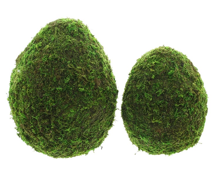 Dekorative Osterhasenfiguren aus Stoff, zwei Stück