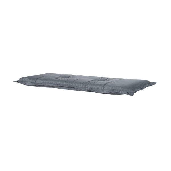 Bankauflage Rib grau - Ca. 150x48 cm