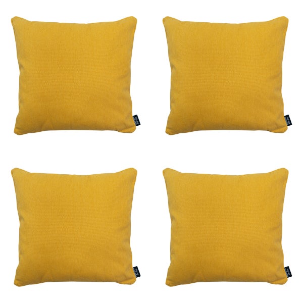Dekokissen Gold Canvas Eco+ - Ca. 50x50 cm - 4er-Set