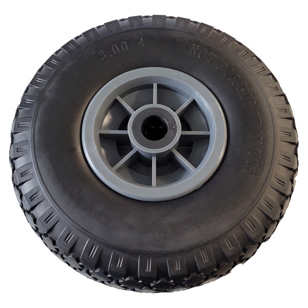 Rad mit Kunststofffelge 3.00-4
