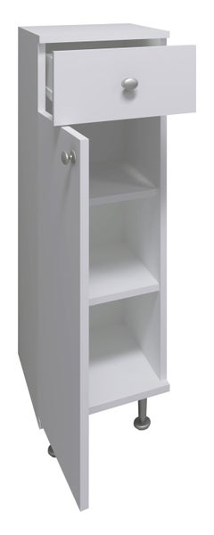 Badmöbel Midischrank Badschrank Schublade Nilosi
