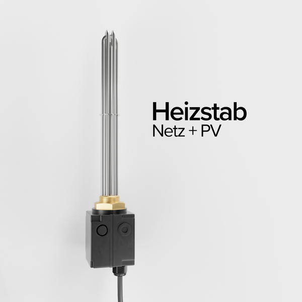Heizstab Netz plus Photovoltaik