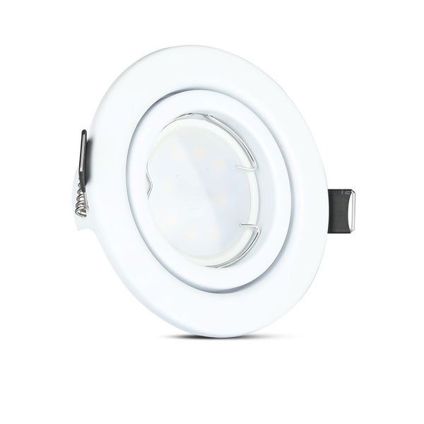 V-TAC VT-3333 - Weiße LED-Strahler GU10 - 3er-Pack - Fassung - IP20 - 5W - 400 Lumen - 4000K