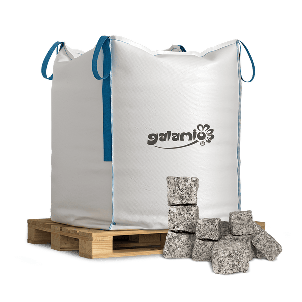 Galamio Granitpflaster 4/6 » gespalten « 1000kg BigBag