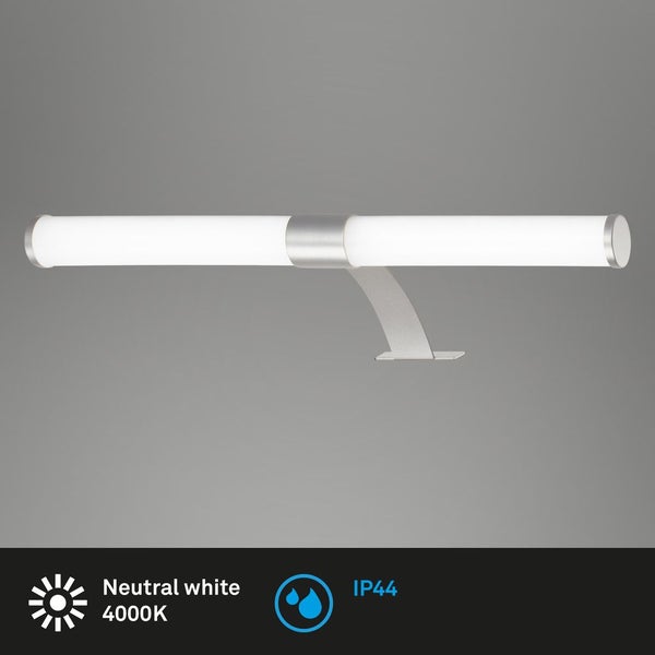 LED Spiegelleuchte 40 cm 6 Watt 4000 Kelvin 720lm chrom Briloner