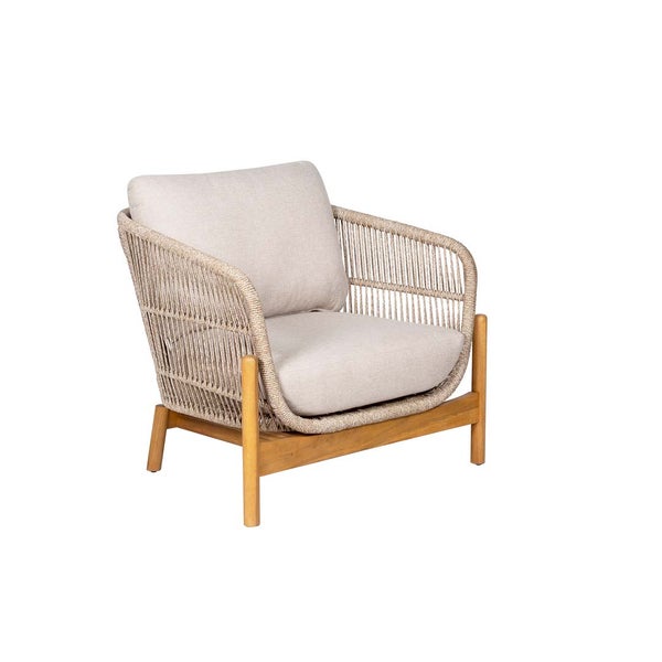 Terracina Lounge-Set inkl. Sitzkissen Garten braun,beige. 175 X 79 X 72 cm