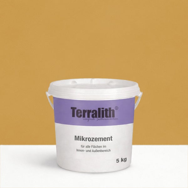 Terralith Mikro Zement Eimer, 5 kg, für Innen- und Außenbereich