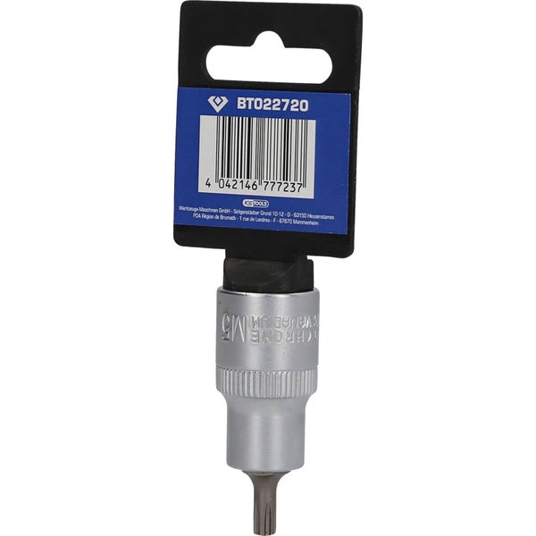 BRILLIANT TOOLS 1/2 RIBE-Bit-Stecknuss 55 mm lang M5 - BT022720