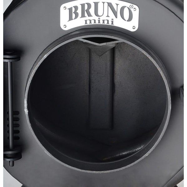 Innenansicht des Bruno Mini Holzofens
