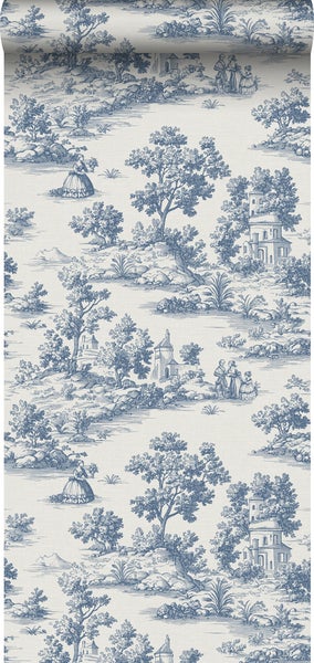 Tapetenrolle mit Landschaftsmuster