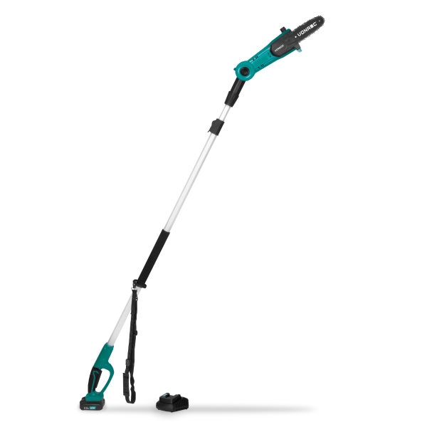VONROC Hochentaster Teleskop Kettensäge Akku - Astschere Baumschere mit Teleskopstiel 20V - 200 bis 260cm - Inkl. 2Ah Akku und Ladegerät