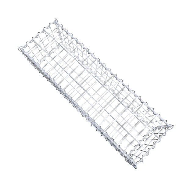 Gabione 100 cm x 30 cm x 30 cm (L x H x T), Maschenweite 5 cm x 10 cm, Spirale