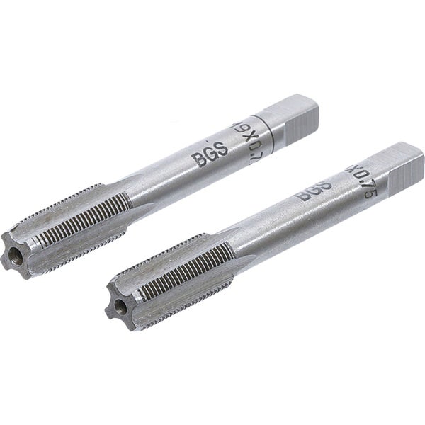 BGS Gewindebohrer Vor- und Fertigschneider M9 x 0,75 2tlg. - 1900-M9X0.75-B