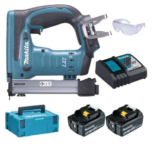Makita Akku-Nagler Set mit Zubehör